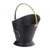 Leecroft Waterloo Bucket Black/Brass 16''