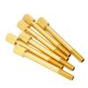 6Pcs Tremolo Bridge Saddle String Lock Screws Electric Guitar Double Locking Through Mounting Intonation System