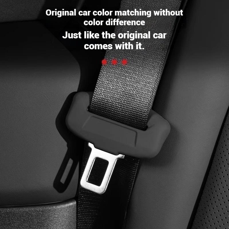 5pcs Car Seatbelt Buckle Cover Silicone Front Rear Seat Belt Buckle Cover Accessories For BMW X3 G45 X5 G05 X7 G07 2025