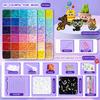 Pindou Handmade DIY Bean Set Tools for Boys and Girls, Toy Gifts, Three-dimensional Fusion, Coco Supplement