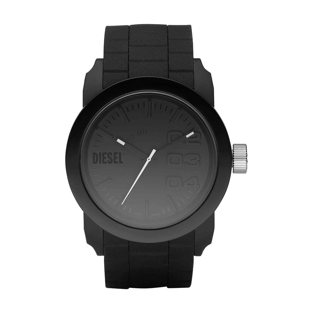 DIESEL Men s Watch DZ1437 Analog Design Stainless Steel Case Water Resistant