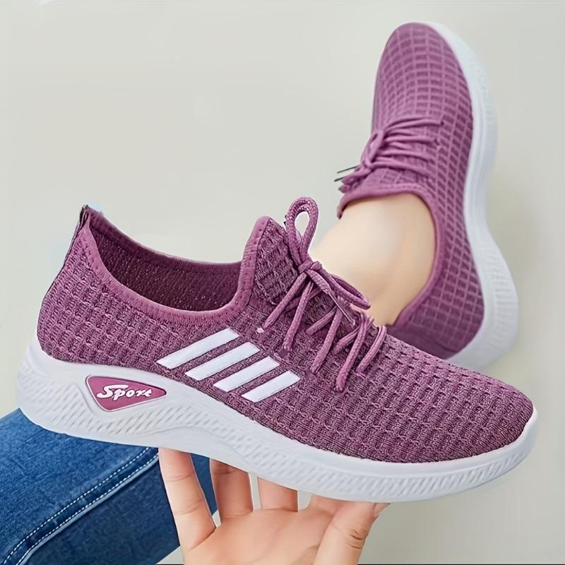 2025 New Shoes Women's Shoes Casual Walking Soft Bottom Mom Shoes Fashion Sneakers Women's Single Shoes