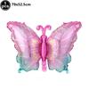 Large Butterfly Foil Balloons Blue Green Purple Birthday Party Wedding Decorations Baby Shower Globos Kids Toys