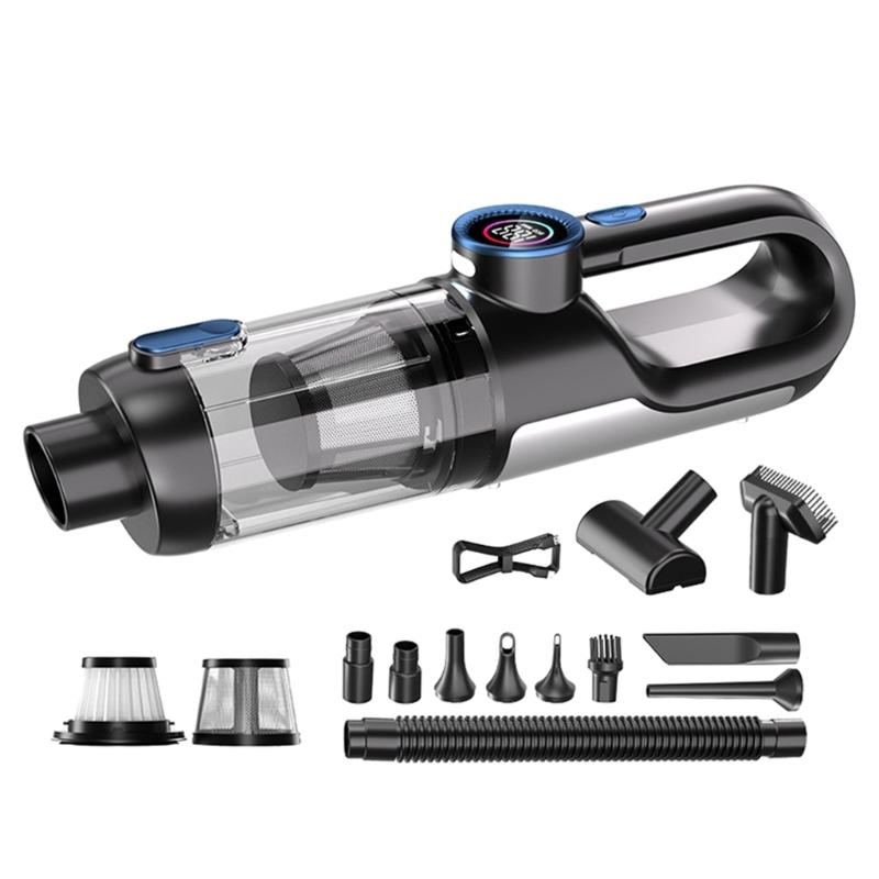 Handheld Vacuum Cordless Car Vacuum Cleaner High Power Rechargeable Battery Portable Rechargeable Mini Vacuum