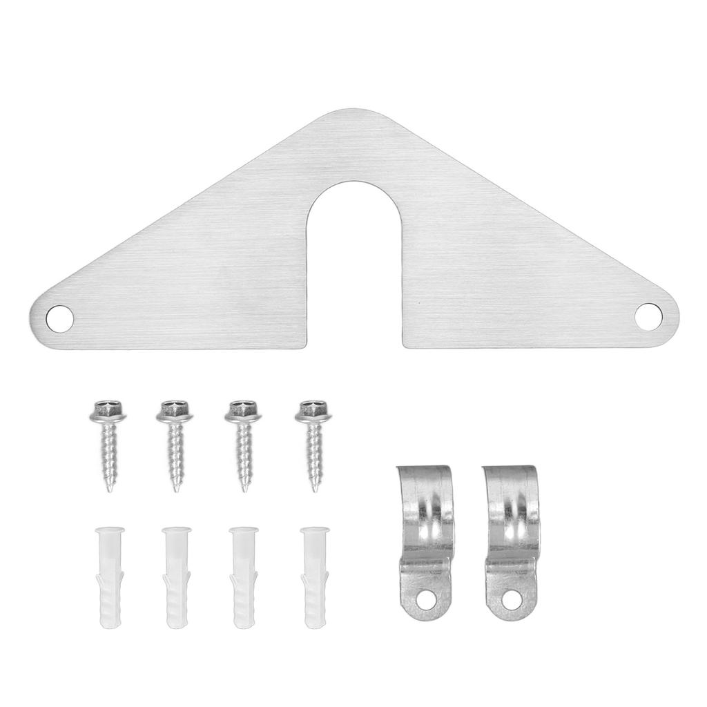 Hose Bib Spigot Mounting Plate Aluminum Triangle Faucet Mounting Plate for Indoor Outdoor New Old