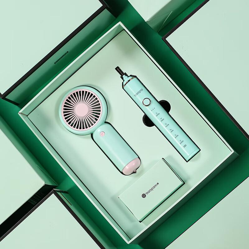 

BAOPAI BP-T51 Sonic Electric Toothbrush & Mini Fan Set