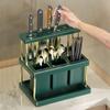 Space Saving Kitchen Cutlery Holder Chopstick Storage Rack  Countertop