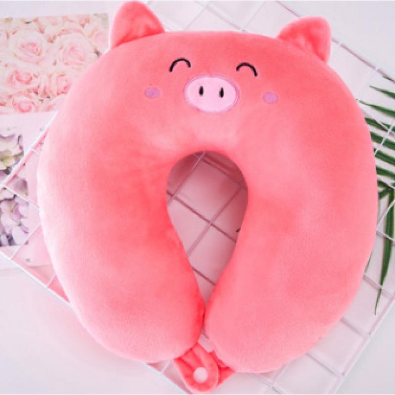 Animal Cartoon U-shaped Pillow - Cute Souvenir Gift for Kindergarten or Birthday