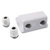 Solar Panel Roof Wire Entry Gland Junction Box Cable Caravan Camper Junction Box RV Double Wire Entry Gland Box