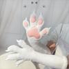 Guanti Zampa Faux Fur Fursuit Animale Cuscini Peluche Artigli Animale Guanti Pellicciosi Accessori Costume