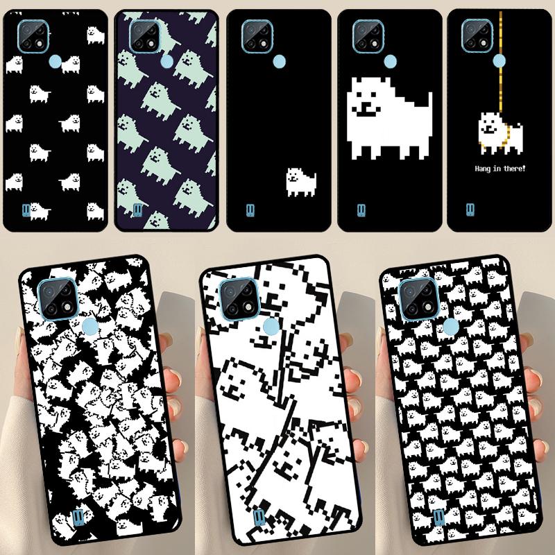 Undertale Annoying Dog Case For OnePlus Nord 2 9 10 Pro 9R 10R 8T Cover For Realme GT Master Neo 2 3 8i 9i 8 Pro
