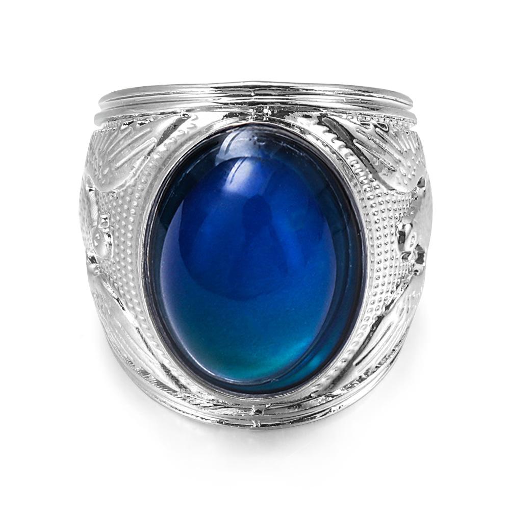 Party Gift For Women Girl Jewelry Temperature Control Luminous Mood Ring Color Change Rings