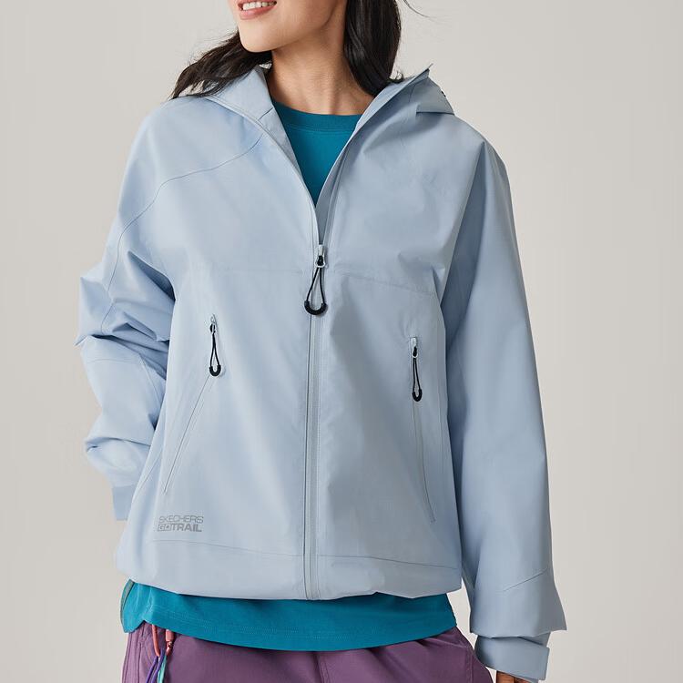 Skechers Windproof, Breathable, Abrasion Resistant, Water Repellent Windbreaker Jacket Unisex P325U003-022G