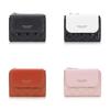 Style Pu Short Wallet With Multiple Card Slots And Zipper For Daily Use