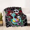 1pc, Disney The Nightmare Before Christmas Blanket, Soft Throw Blanket for Couch Bed Sofa, Living Room, Travel, Camping