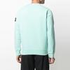 STONE ISLAND Ss21 Micro Logo Crewneck Sweatshirt Men Sweatshirt Blue 741563051-V0044
