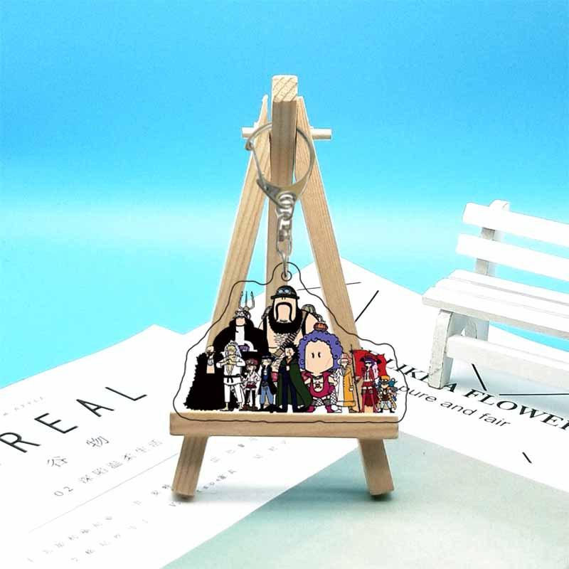 One Piece Luffy, Chopper, Law, Zoro, Ace, Sanji, Sabo Acrylic Keychain