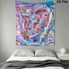 Forever MCFC BlueWall Hanging Printed Fabric Blanket Decorative Tapestries for Bedroom Living Room Home Decor