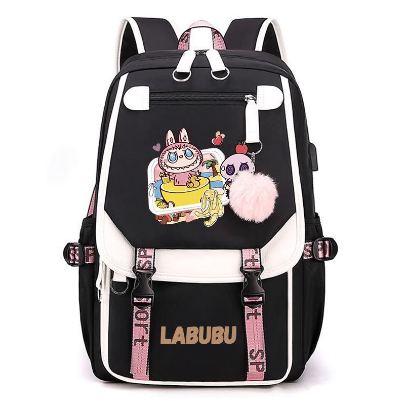 2024 New Labubu Labubu Primary School Schoolbag Boys 1236 Grade Boys Children Backpack