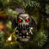 Cthulhu:Terrors of Yule  Advent Calendar 2025, 2D Flat Acrylic 24 Hanging Cthulhu Monsters Ornament, Gothic Advent Calendar for Monster Fans