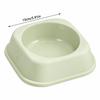 Plastic Cat Food Bowl Anti-Fall Flip Cat Plates New Square Cat Bowl  Pet Feeding