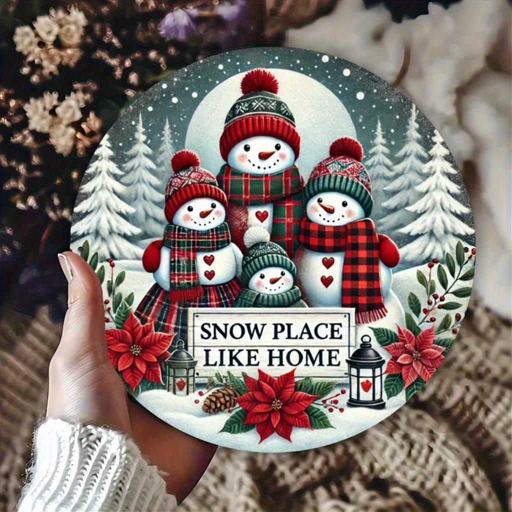 2D Flat Metal Wall Sign Decor