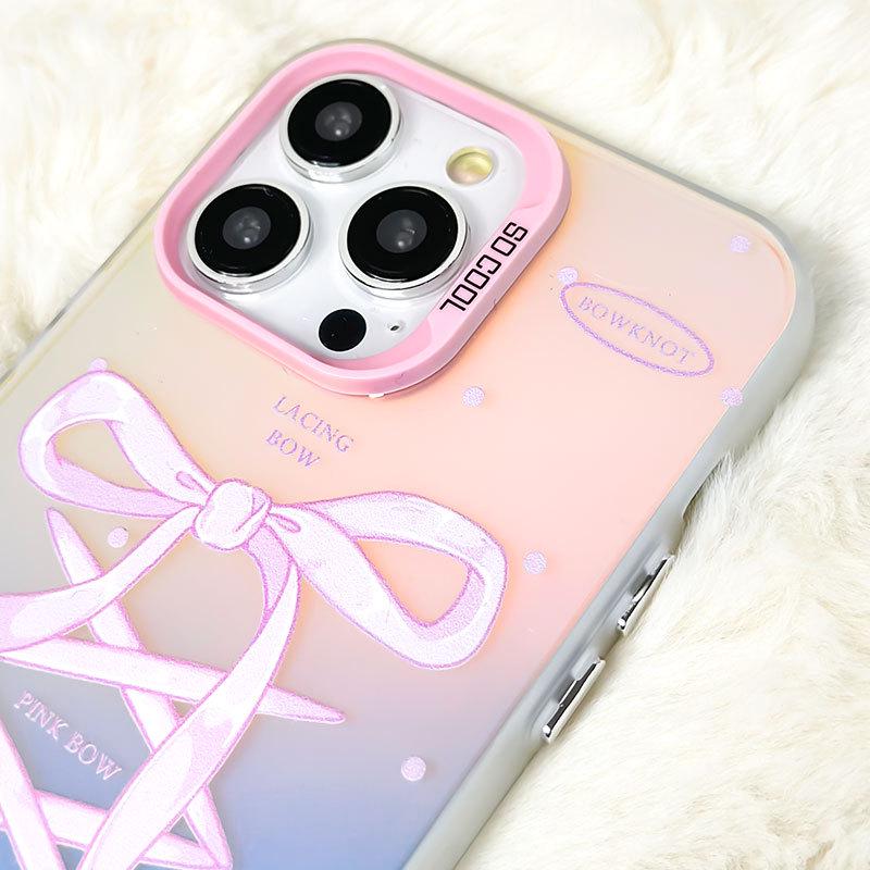 Frosted Laser Phone Case for iPhone 13/14/15Pro and Huawei Mate60/78p