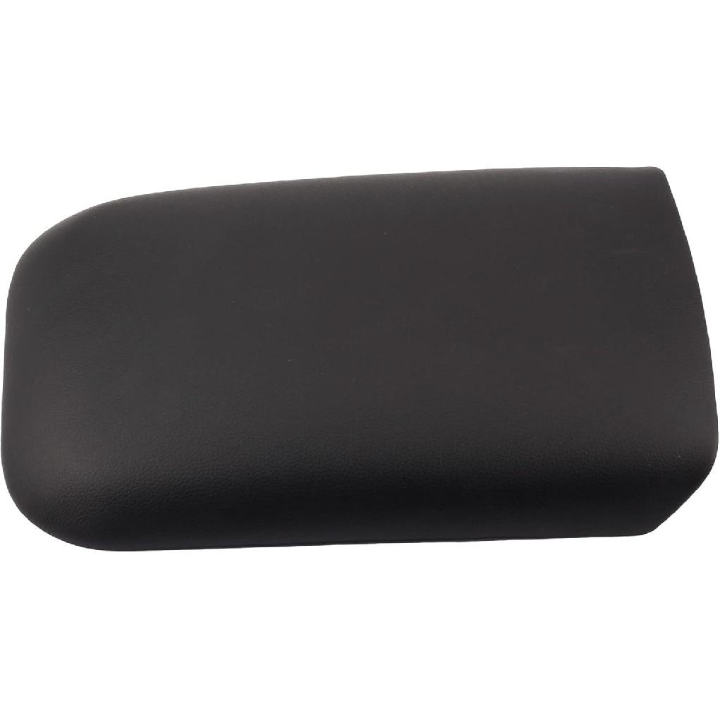 Dasbecan Center Console Armrest Lid Top Pad Compatible With Ford Mustang 2005-2009 Replaces# 5R3Z6306024AAC 5R3Z-6306024-AAC (Black)