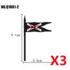 Medieval Red Lion Castle Soldier Knight MOC Vest Shield Armor Figure Accessories Weapons Building Blocks Military Brick Toy B153