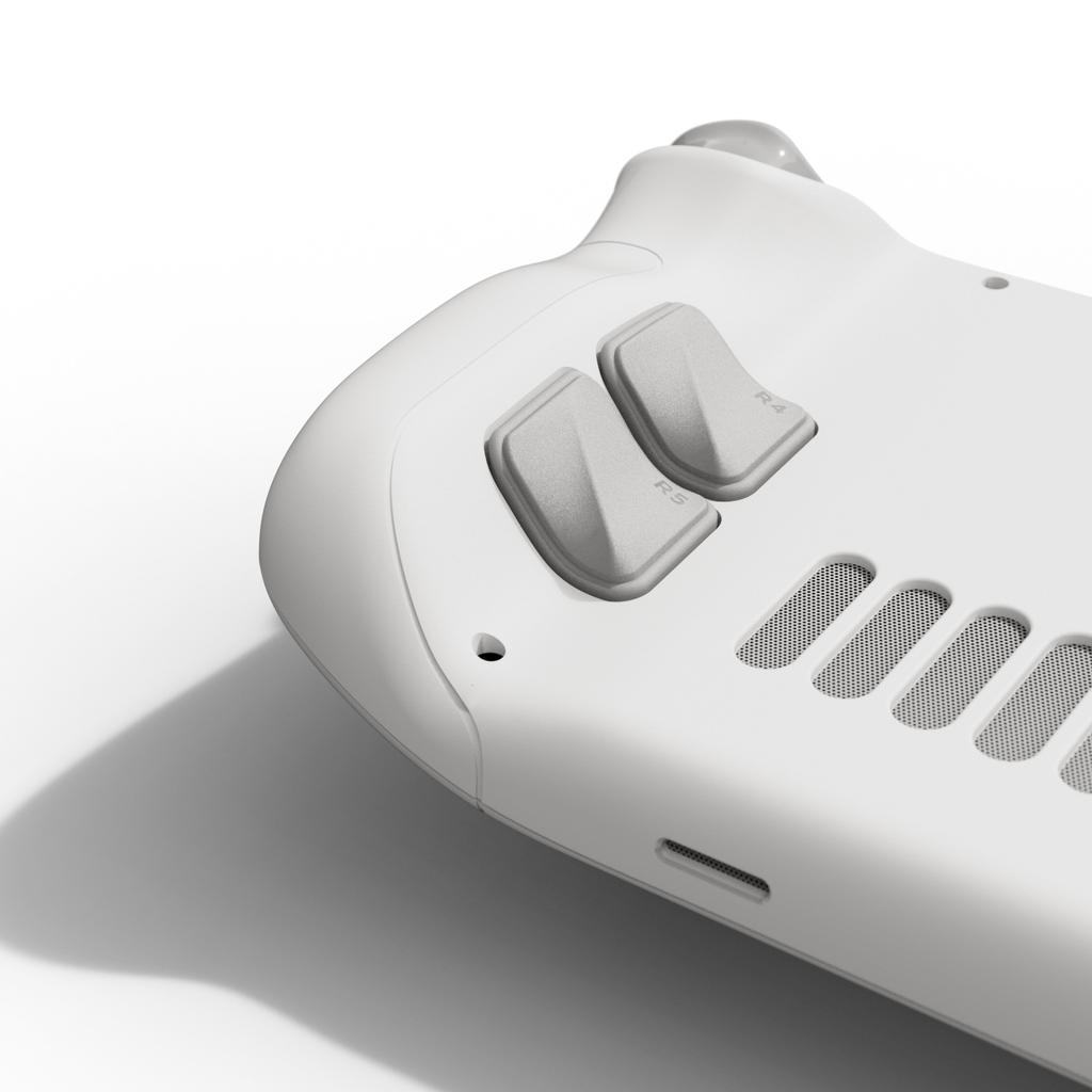 4PCS Back Button Enhancement Set for Steam Deck /OLED Anti-slip Gamepad Anti-scratch Gaming Game Pads Soft Grip Accessory