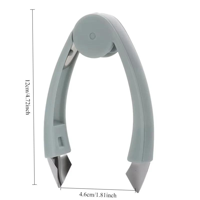 1PC Stainless Steel Fruit Tweezers Pineapple Eye Peeler Knife Pointed Strawberry Seed Remover Clip Cutter Kitchen Accessory
