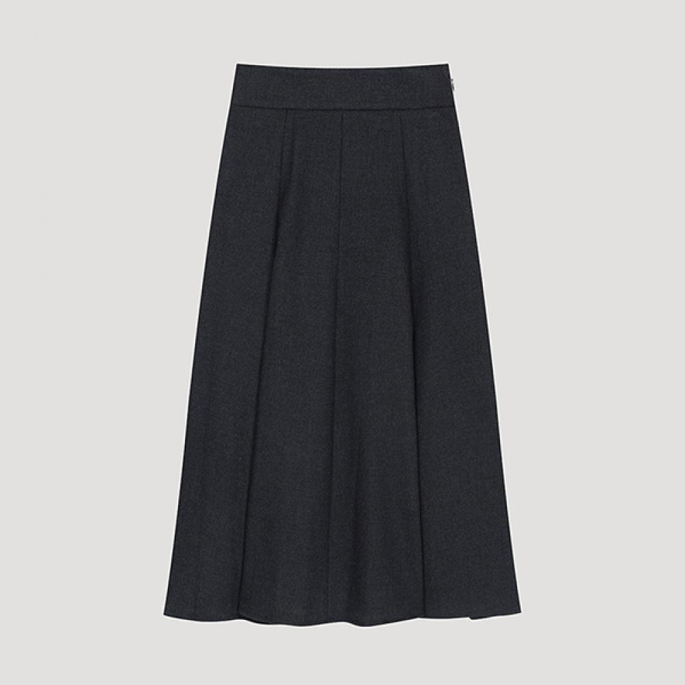 

She S miss classic расклешенная длинная юбка SwwSko42110 Ch charcoal/55