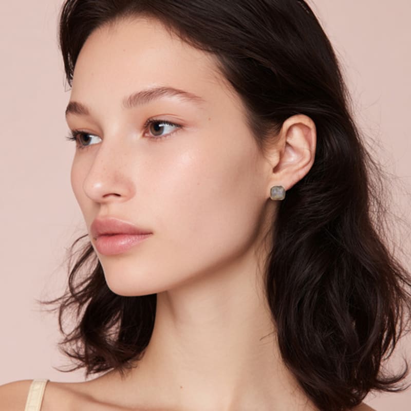 AUGUST ALICE Labradorite Carre Earring