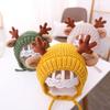 Fashion Christmas Hat for Unisex Wear with Exquisite Antlers Detail for Trending Appeal New Year Supplies