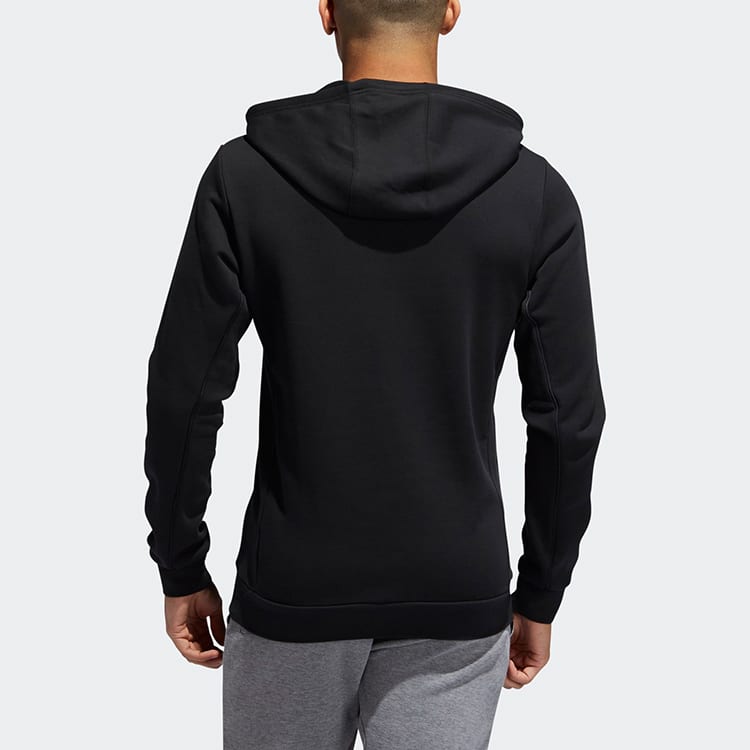 adidas Sweatshirts Men's Black Hooded Moderate Regular GJ2315