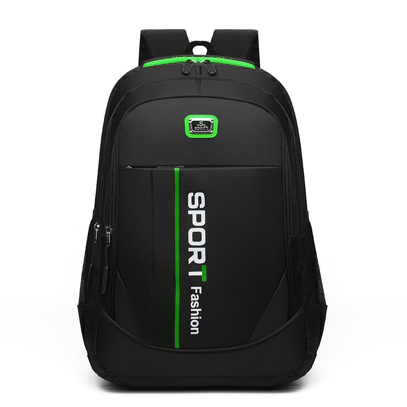 Schoolbag wholesale new backpack simple casual large capacity business backpack commuter computer bag fashionable male student schoolbag