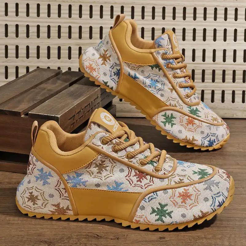 Nonslip Anti-slip Tennis Size 47 Man Casual Run Shoes Sneakers 50 Size Sports Hand Made Original Play Style Shoess