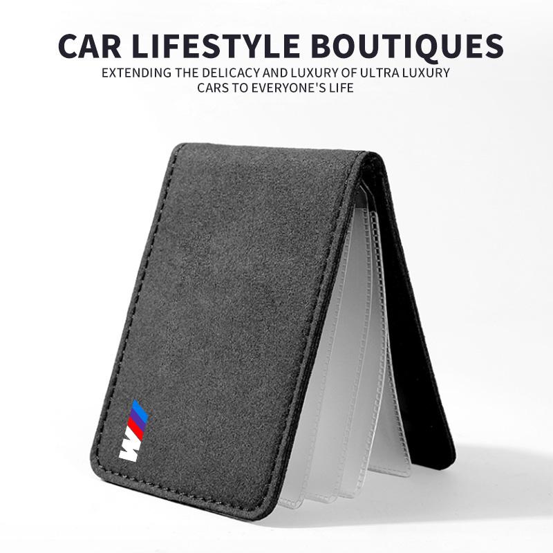 New Car Driver License Cover Leather Car Driving Documents Case Credit Card Holder For BMW M E34 E36 E60 E90 E46 E39 E70 F10 F20 F30 X5 X6 X1 DZ0