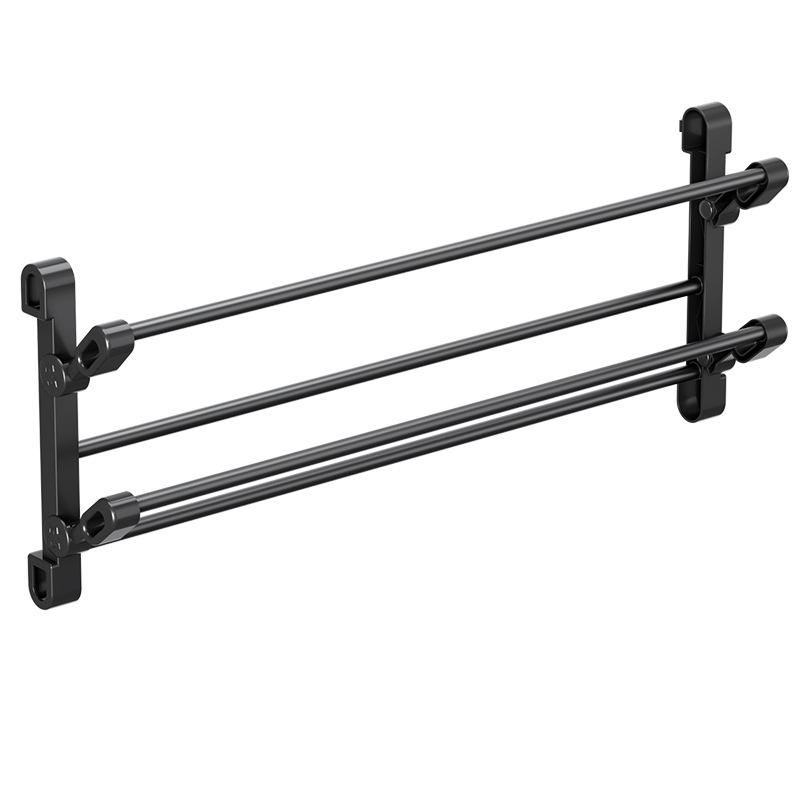 Scarpiera da Parete Senza Foratura Porta Ciabatte Gancio per Ciabatte da Bagno Scaffale per Scarpe Stendibiancheria Porta Appendi Scarpe da Porta