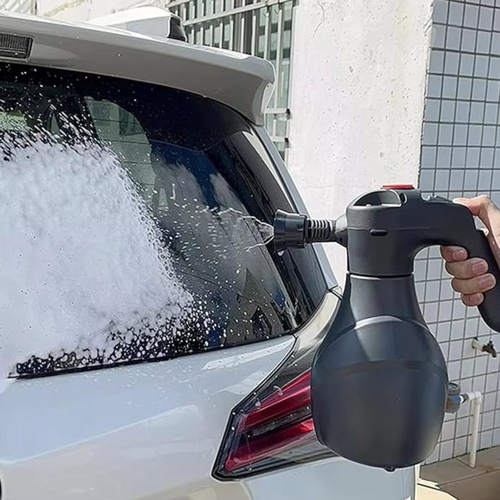 2l Electric Snow Foam Sprayer Professional Handheld Electric Foam Pot Pressure Relief Snow Foam Lance For Car Wash M4g4