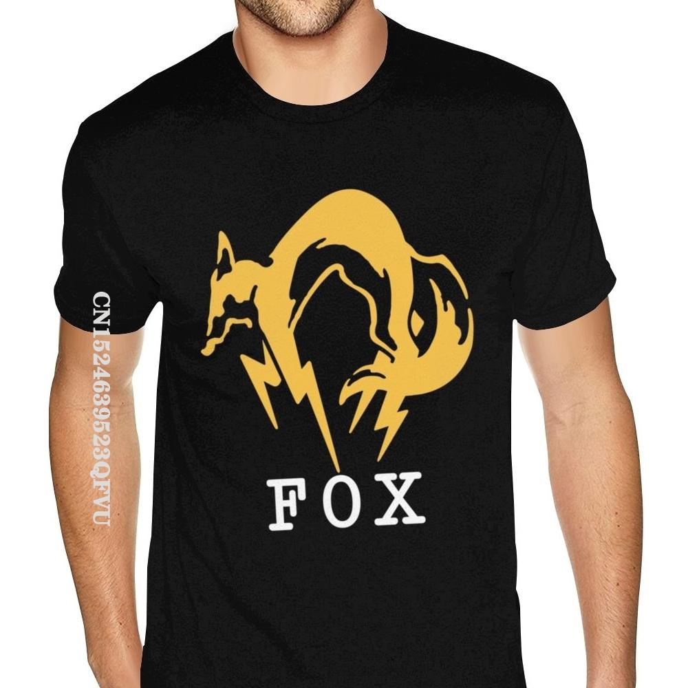 

Metal Gear Solid Fox Shirts Over Size For Man Hot T Shirt Faddish Fitness Tight Top T-shirts Cotton Men Tops T Shirt S разноцветный