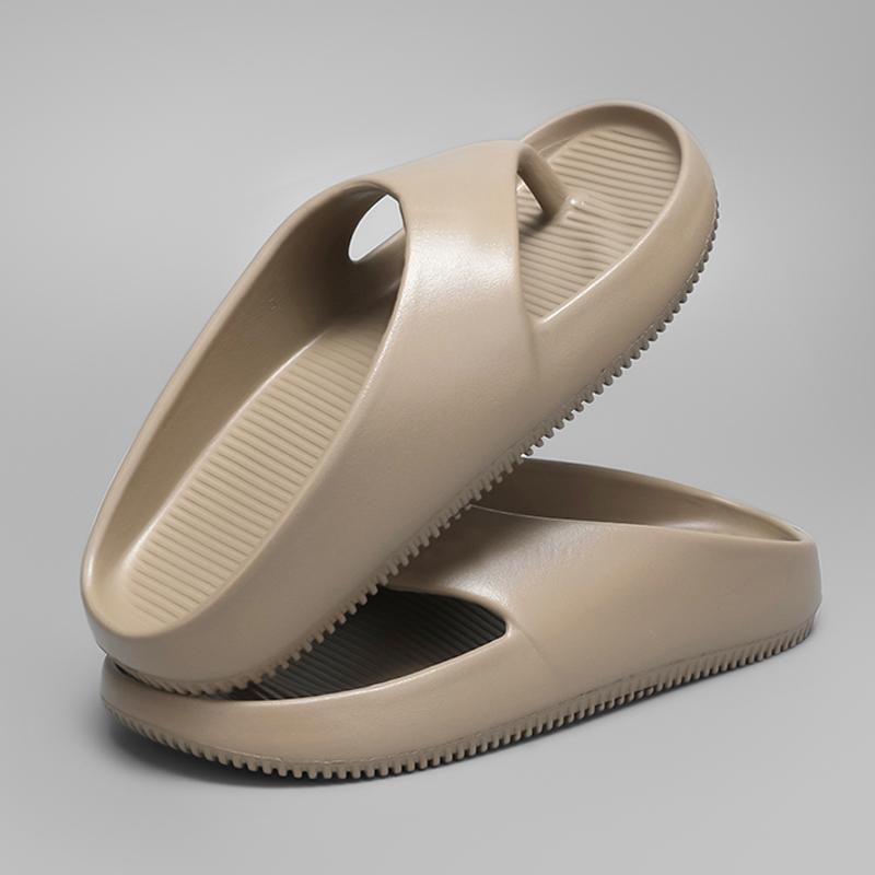 Summer Eva Men Slippers Non-slip Mens Flip Flops Outdoor Fashion Beach Shoes Lightweight Comfortable Indoor Home Bathroom Shoes