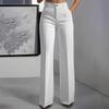 2025 Women's High-Waisted Drapey Straight-Leg Casual Suit