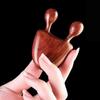 Wooden Snail Shape Nose Massage Comb Sandalwood Round Tip Gua Sha Tool Face Eye Nasal Meridian Relaxation Acupuncture Therapy Massager
