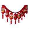 Lunar Year Snake Art Latte Hanging Decoration for Home And Office