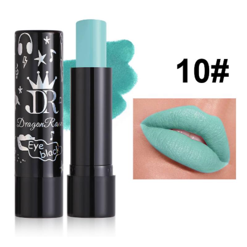 12 Farger Langvarig Lip Gloss Cream Flytende Leppestift Dame Makeup Kosmetisk Leppestift Vanntett Matt Lip Gloss Enkel å farge