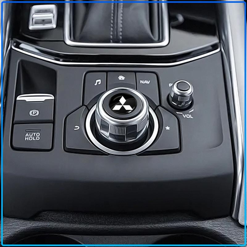 Car Lock Keyhole Stickers Door Lock Protect Car 3D Stickers For Mitsubishi Lancer Lancer ASX Outlander 2 3 Pajero Mirage Exzos Pajero 4