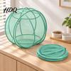 Durable Mesh Cat Running Wheel 27" Hamster Ball Outdoor Rolling Enclosure Foldable Breathable Playpen Roller with Metal Support & Carry Handle,