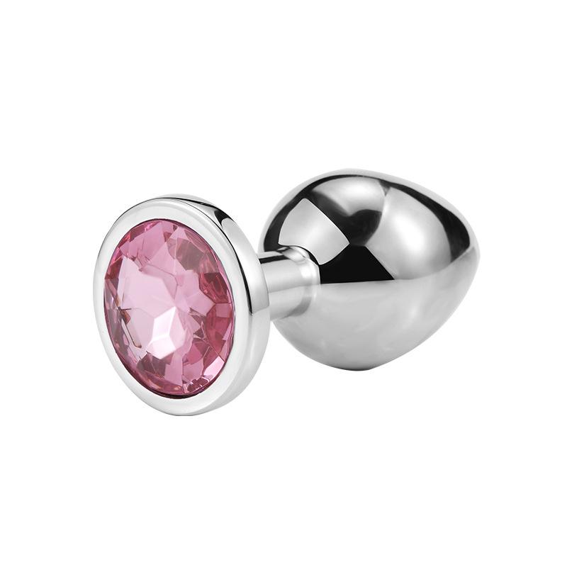 Sex Vibrator Metal Anal Toys For Women Adult Sex Products Men Butt Plug Stainles Steel Anal Plug Sex-toy Anal DildoToys 8 Color