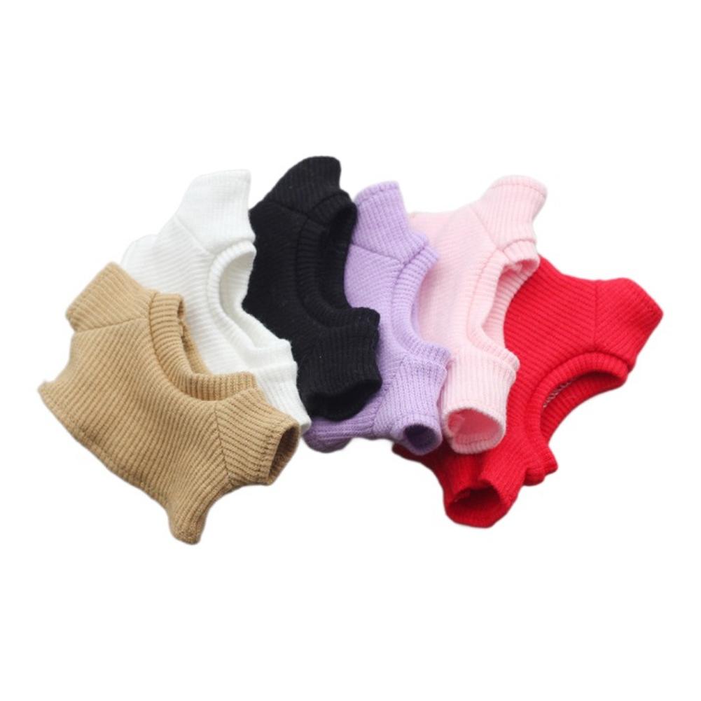 For 17cm Labubu Doll Fashion T-shirt Doll Clothes Color Match Dolls Accessories Cute Decoration Little Clothes